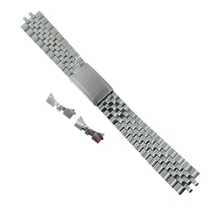 Rolex Vintage Jubilee Bracelet 6251H 20mm Acero Inoxidable Corona Grande Reloj Correa - Imagen 1 de 6