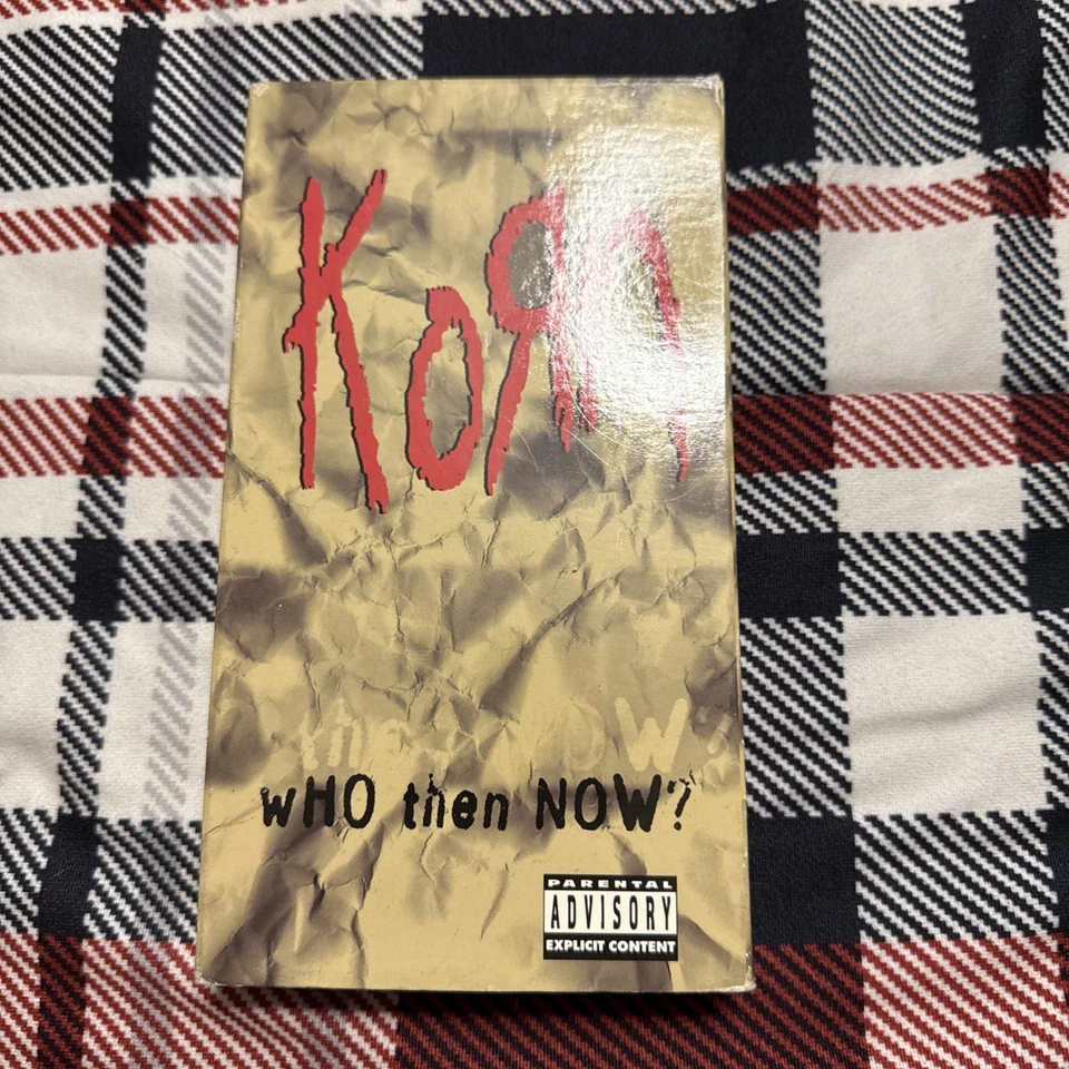 Korn - Who Then Now VHS 1997 w/ Parental Advisory Explicit Content Warning V4 - Image 1 of 4