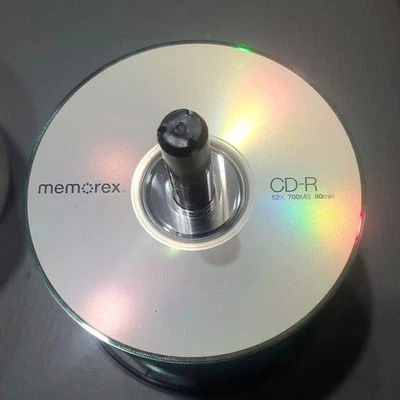 75 Blank  Open Box Memorex CD-R 700 MB 80 min - Image 1 of 2