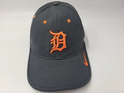 Detroit Tigers Nike Adjustable Hat Cap Polyester Dad Men Women MLB Baseball Gray - Image 1 of 4