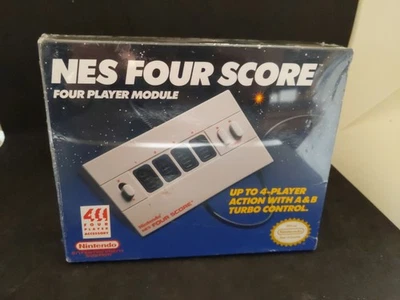 Brand New - Nintendo NES Four Score 4-Player Controller Adapter NES-034 - Sealed - Image 1 of 4