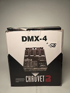 CHAUVET DJ DMX-4 4-Channel Dimmer/Relay Pack DMX Controller PROAUDIOSTAR - Picture 1 of 3