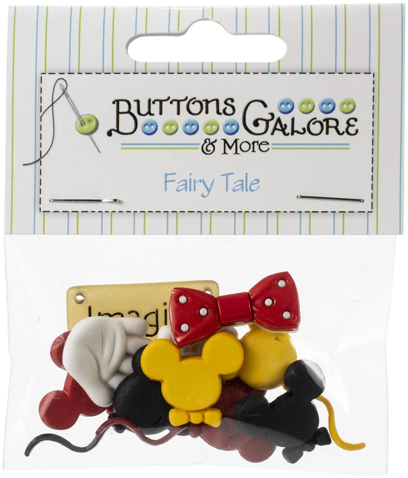 Buttons Galore Button Theme Pack-Mouse Ears - Image 1 of 1