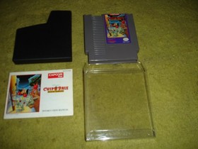Chip N Dale Rescue Rangers NES Game With Manual and sleeves, Cleaned and Tested