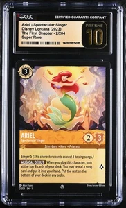 Ariel #2/204 2023 Disney Lorcana The First Chapter CGC 10 Pristine  - Picture 1 of 2