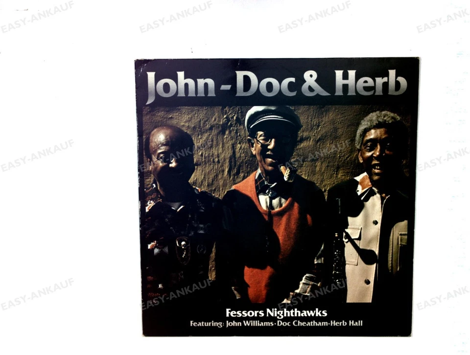 Fessors Nighthawks - John,Doc & Herb Scandinavia LP 1979 .* - Image 1 of 1