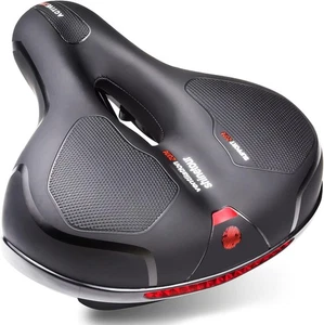 Fahrradsattel Ergonomisch Fahrradsitz Bequem Atmungsaktiv Gelsattel Breiter MTB - Bild 1 von 13