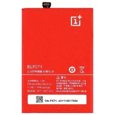 RICAMBIO NUOVO ONEPLUS BATTERIA ORIGINAL IONI DI LITIO BLP571 3100mAh PER ONE - Immagine 1 di 3