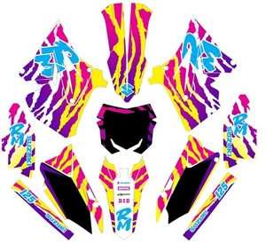 Calcomanías para Suzuki RM125 RM 125 GRAPHICS 2001-2012 POLISPORT RESTYLE plástico - Imagen 1 de 1