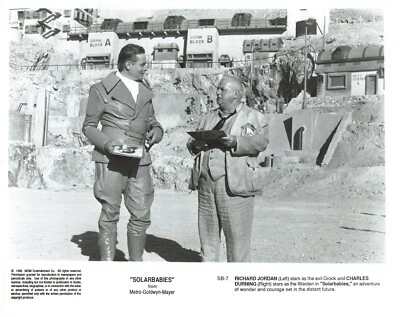 Foto del elenco de la película Solarbabies 1986 8x 10 Richard Jordan Charles Durning *P89b Foto 1 de 2
