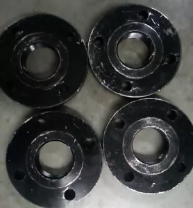 Qt 5. 2-1/2" Raised Flange Unit threaded 150# J483 B16-5 SA/A105 Black - Picture 1 of 5