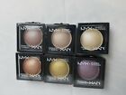 NYX BAKED EYE SHADOW SIX SHADES BRAND NEW- SHADES LISTED IN DESCRIPTION