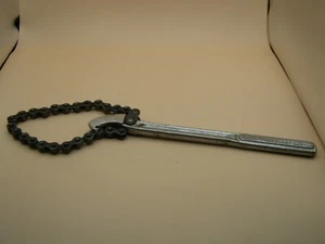 Vtg Craftsman Tools 55712 Reversible Ratcheting Chain Wrench USA V Series - Picture 1 of 7