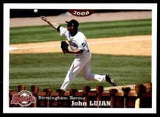 2008 Grandstand Birmingham Barons John Lujan Birmingham Barons #NNO