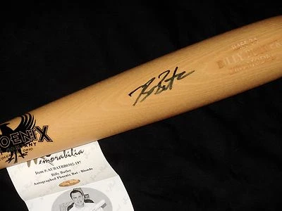 BILLY BUTLER AUTOGRAPHED PHOENIX BAT (KANSAS CITY ROYALS) W/ PROOF! - Image 1 of 2