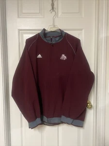 Adidas Mississippi State Bulldogs NCAA Full Zip Jacket Team Issued Men’s XXL - Picture 1 of 9