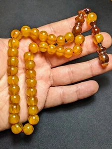 New 33 Beads Turkish Prayer Tasbih from Rods Cubuk Malzeme Tesbih Misbaha 005 - Picture 1 of 11