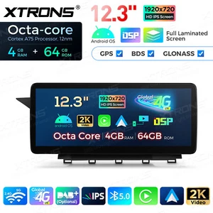 Android 14 Octa-Core 4+64GB Car Play Stereo GPS For Mercedes-Benz X204 2013-2015 - Picture 1 of 16