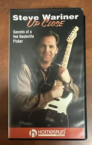 Steve Wariner Up Close VHS Homespun Video mit Booklet - Bild 1 von 3