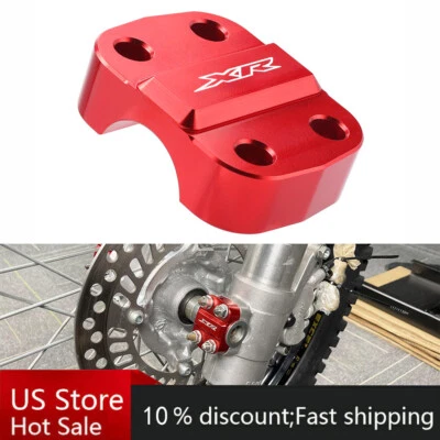 CNC Front Axle Clamp Holder For HONDA XR650L XR 650L XR650 L 1993-2022 Anodized - Image 1 of 4
