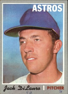 1970 Topps Baseball Card #382 Jack DiLauro RC - GOOD