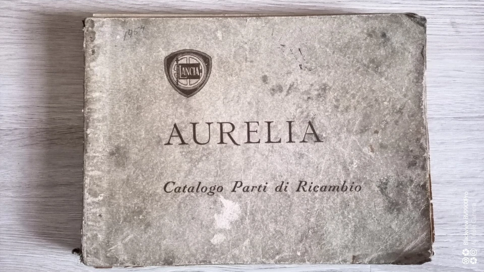 LANCIA AURELIA Catalogo part di ricambio. Spare parts Catalogue.  Originale.  Foto 1 de 4