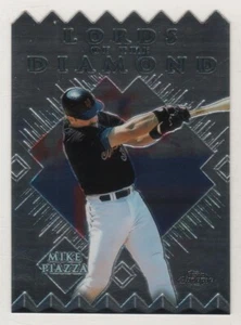 1999 Topps Chrom Lords of the Diamond #14 Mike Piazza New York Mets Einsatz - Bild 1 von 1