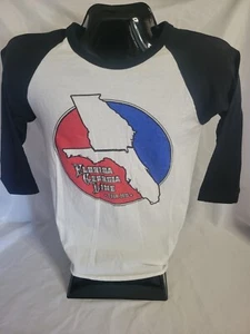 Florida Georgia Line 2015 Tour 3/4 Sleeve Baseball Shirt (S) Tultex Tag - Picture 1 of 6