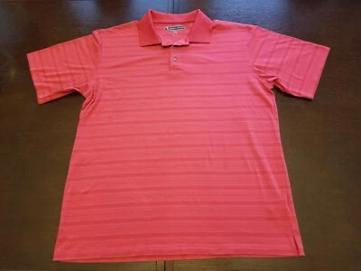 Pebble Beach Shirt Mens Sz XL Red Performance Athletic Sports Golf Polo Collared - Image 1 of 4