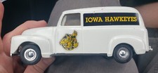 1984  ERTL 1950s Chevy Panel Delivery Van -  Iowa Hawkeyes - 1/25 scale diecast