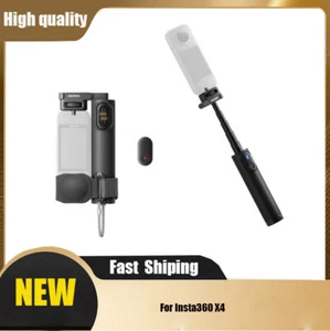Trípode plegable para palo selfie montaje 1/4" empuñadura de control remoto para Insta 360 X4 HAU - Imagen 1 de 13