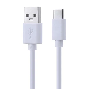 USB Type C Charger Cable Charging Cord For Mobile Phone Smartphone PC Computer 30cm White A36 - Picture 1 of 7