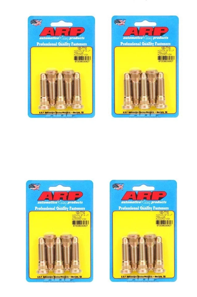 Juego de 4 tacos de rueda extendidos ARP M12 x 1,5 para Honda RSX S2000 Foto 1 de 4