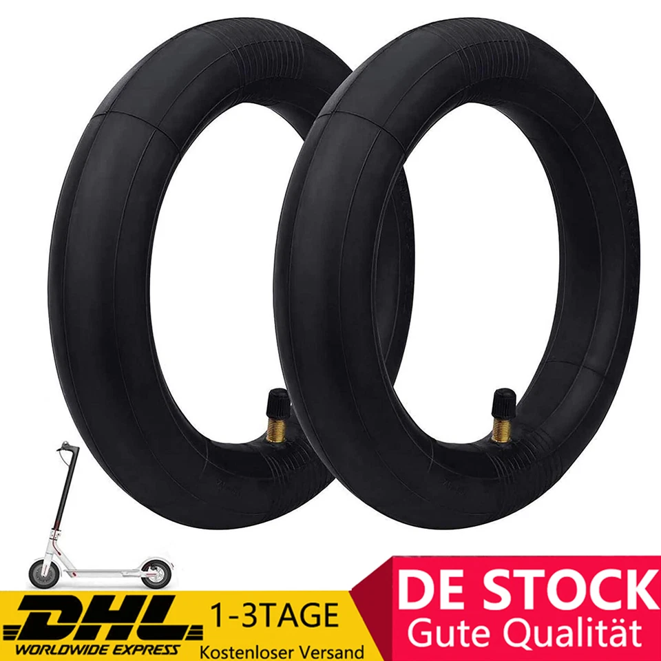 BEDEE 2x E-Scooter Schlauch 8,5x2 Zoll Reifen für Xiaomi Mi 1s Pro2 Mi3 Lite M365 Pro
