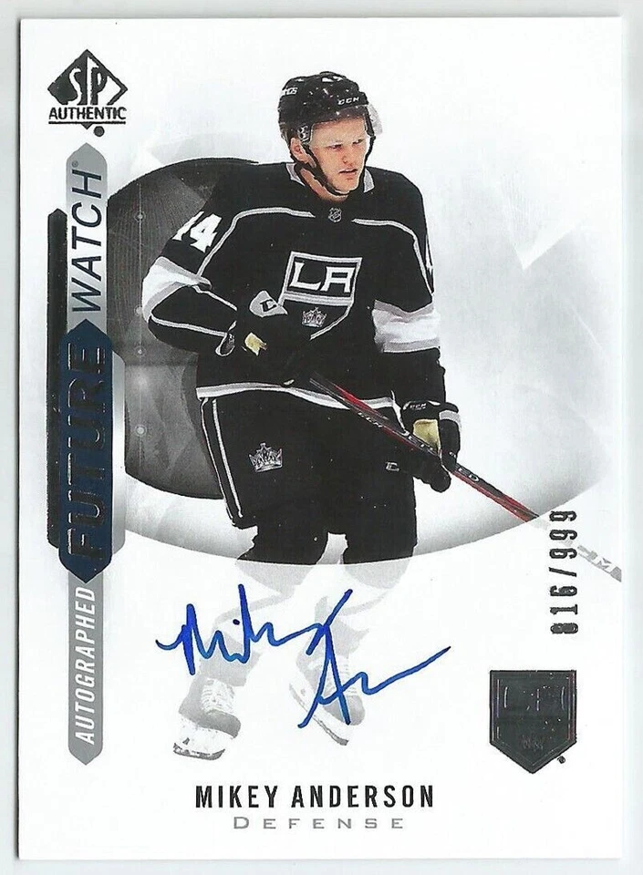 2020-21 SP Authentic Future Watch Auto MIKEY ANDERSON #194 #816/999 Kings Rookie - Image 1 of 1