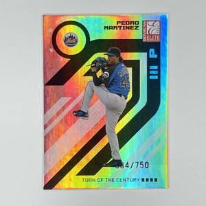 2005 Donruss Elite Turn of the Century Pedro Martinez /750 #30 New York Mets