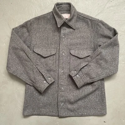 Lote Filson Vintage Estilo 92? Camisa-chaqueta de trabajo de lana Mackinaw para hombre XS-S Foto 1 de 4