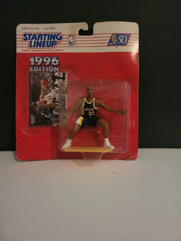 INDIANA PACERS REGGIE MILLER NBA STARTING LINEUP ACTION FIGURE Toy 1996 NEW Cover