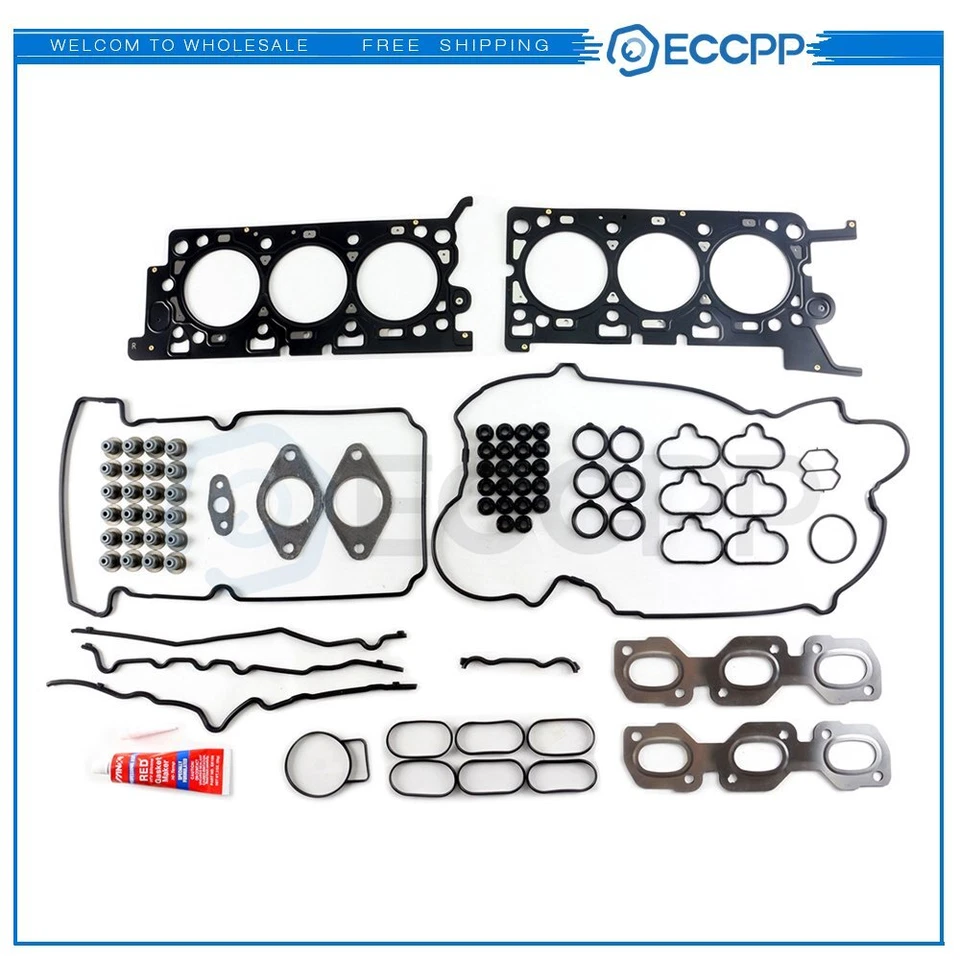 Juego de juntas de culata DOHC para Mazda Tribute Ford Escape 02-03 3,0 L 24 V Foto 1 de 3