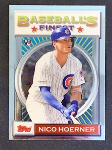 2020 Topps Baseball's Finest Flashbacks Nico Hoerner RC #67 Cubs