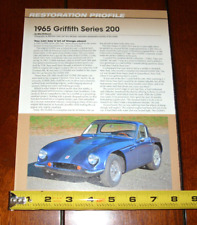 1965 GRIFFITH SERIES 200 V-8  ORIGINAL 2013 ARTICLE