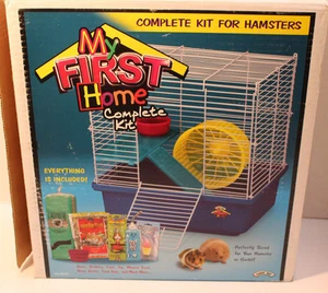 Mein erster Hamsterkäfig kommt mit Leitern, Rad & Futterschale - Bild 1 von 12