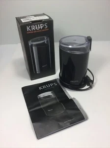 Krups (F2034251) Electric Coffee And Spice Grinder Stainless Steel - Black - Picture 1 of 6