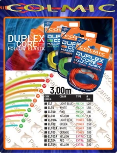 Elastico tubolare Colmic DUPLEX CORE HOLLOW ELASTIC mt.3,00 per Roubaisienne - Imagen 1 de 2