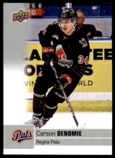 2019-20 Upper Deck CHL Carson Denomie Regina Pats #217