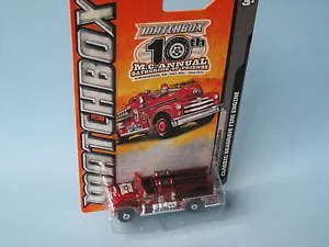 Motor de bomberos Matchbox Classic Seagrave 2012 MC Gathering modelo de distribuidor de EE. UU. en BP c - Imagen 1 de 1