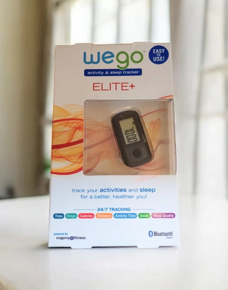 Rastreador de atividade e sono WeGo ELITE+ 24/7 novo na caixa - Imagem 1 de 3