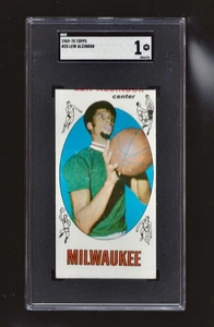 💥1969 Topps #28 LEW ALCINDOR o KAREEM ABDUL JABBAR SGC Novato ¿SIN CAMBIO DE NOMBRE?! - Imagen 1 de 3