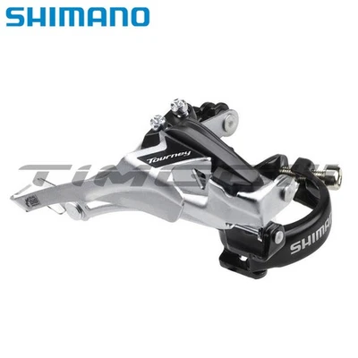Shimano Tourney FD-TY710-2 2x7/8 Speed Front Derailleur Top Swing Clamp-on 31.8 - Image 1 of 4