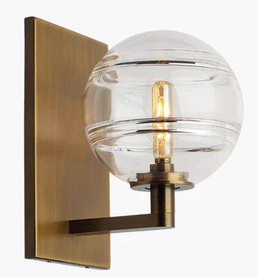 Tech Lighting Visual Comfort Sedona Wall Sconce Aged Brass 700WSSDNCR-LED927 - Image 1 of 4